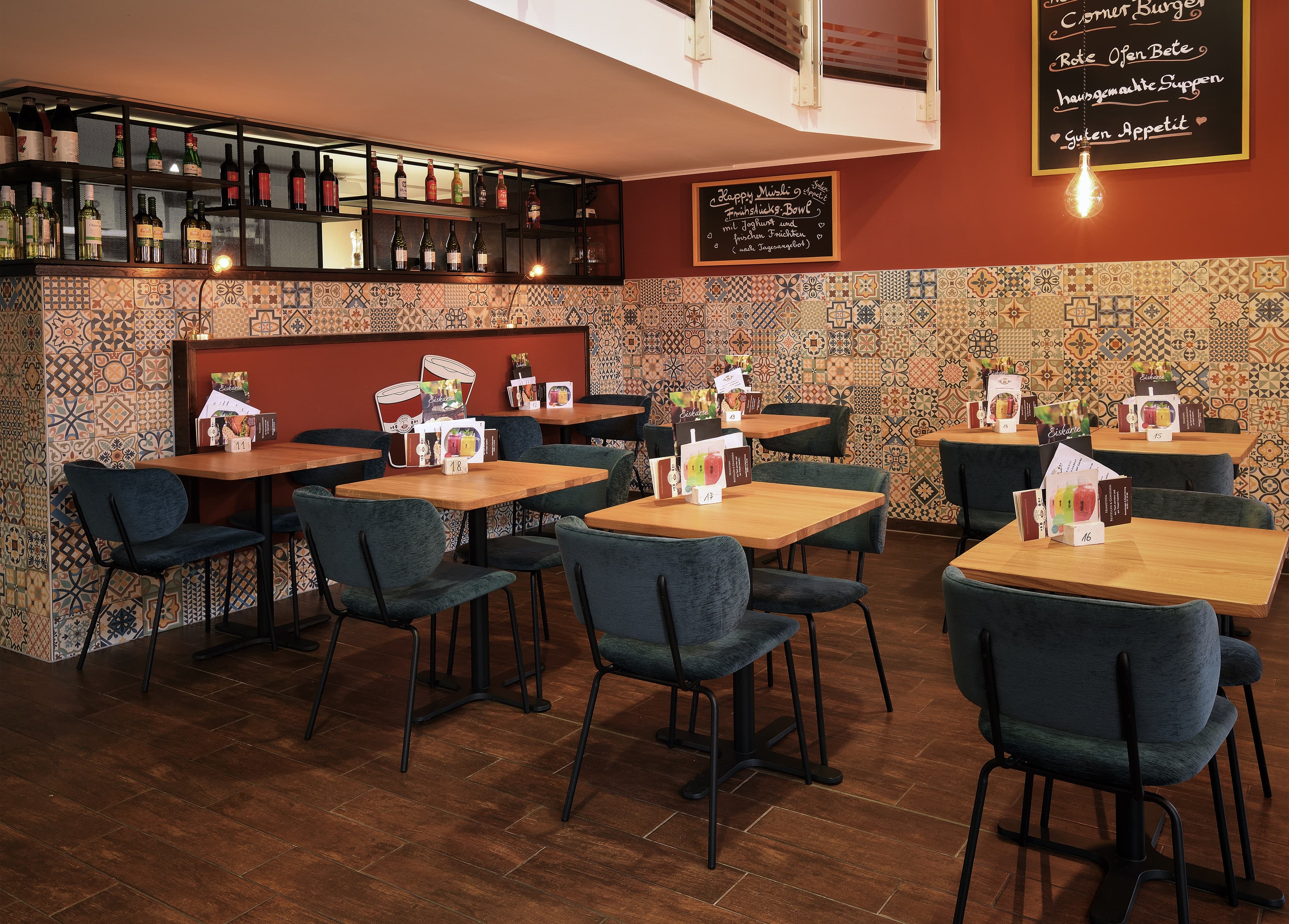 Der Innenraum des Coffee Corner in Brandenburg an der Havel